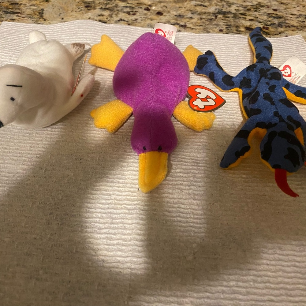 First addition tyco teenie beanie babies.